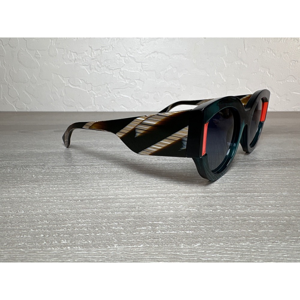 FACE A FACE KAKEMO 1 Sunglasses Women Tortoise Orange Cat Eye Hand Made in Italy